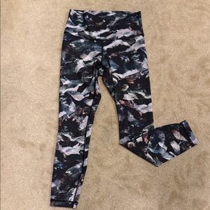 lululemon athletica Multicolor Patterned Leggings 25”